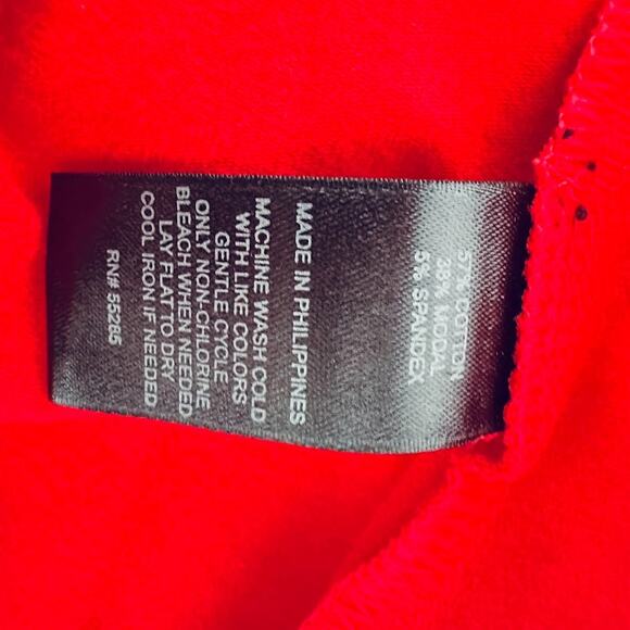 Express Red Halter Mini Jersey Dress Swing Size Small Party Flirty Date - Picture 8 of 10